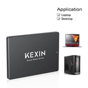 KEXIN 64GB SATA III 2.5" Internal SSD, 3D NAND Flash, up to 300MB/s, Performance Upgrade for PC Laptop