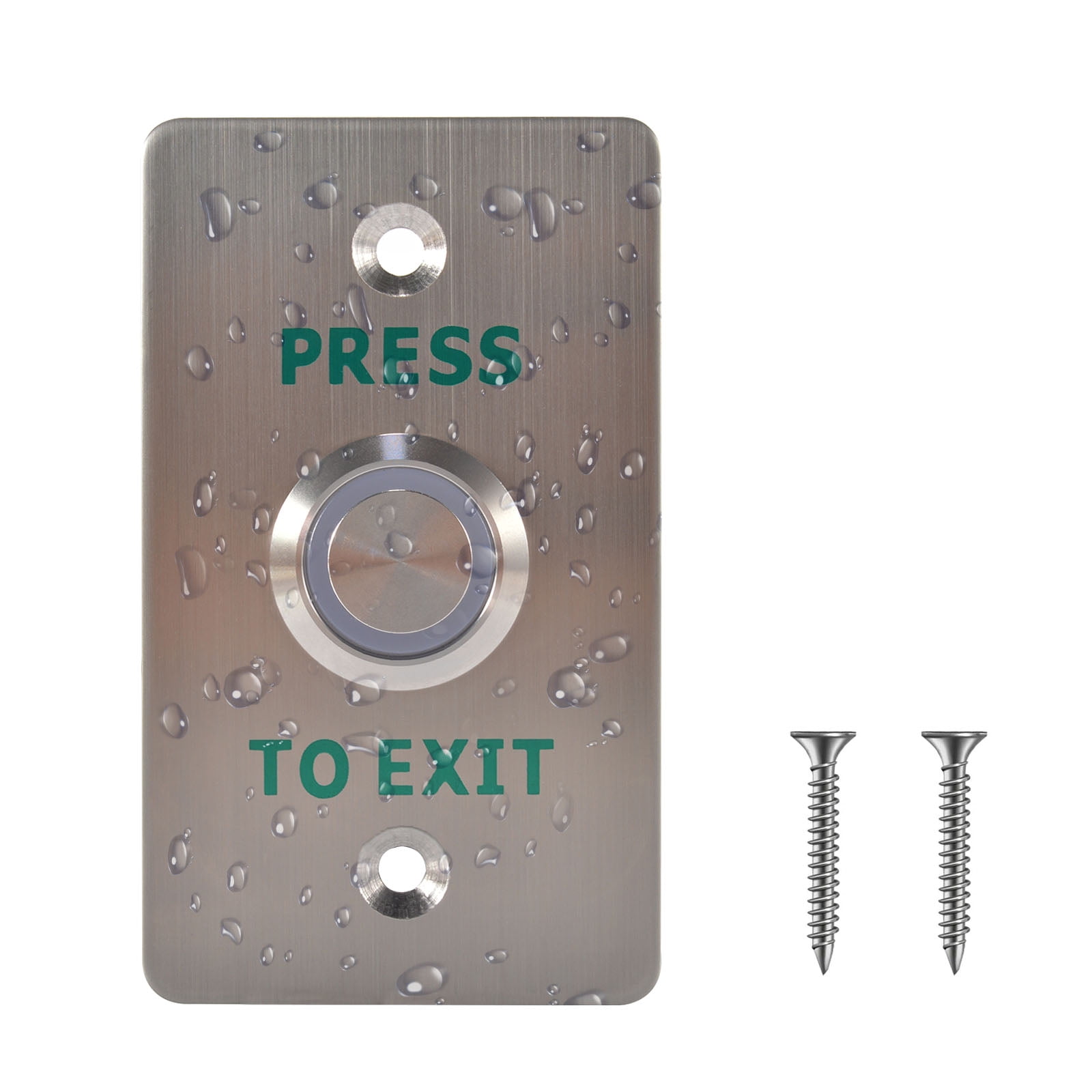 KEXWAN LED IP68 Waterproof Exit Button with Door Push Switch NO&NC ...