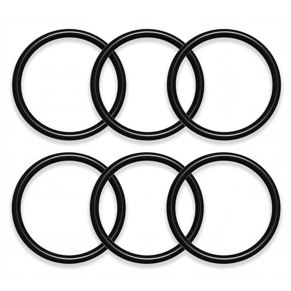 KEXWAN Moen 146789 Replacement O-Rings Compatible with Specific Moen Single-Handle Lever Kitchen Faucets-Black (6PCS)