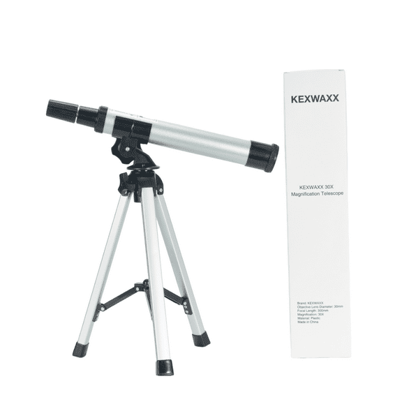 KEXWAXX 30X Magnification Telescope with 30mm Objective Lens