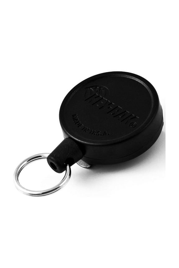 MID6 Retractable Belt Keychain with 36" Retractable Cord, 6 oz. Retraction, Steel Swivel Belt Clip, 10 keys