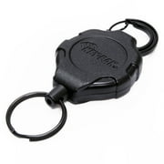 KEY-BAK بولي كربونات قابل للسحب حبل سلسلة مفاتيح مع Carabiner-Super Duty 36/13 أوقية.