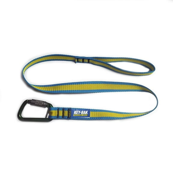 KEY-BAK Pro Toolmate ANSI 121 Compliant 10 lb. Tool Lanyard with a Carabiner End and Loop Strap End