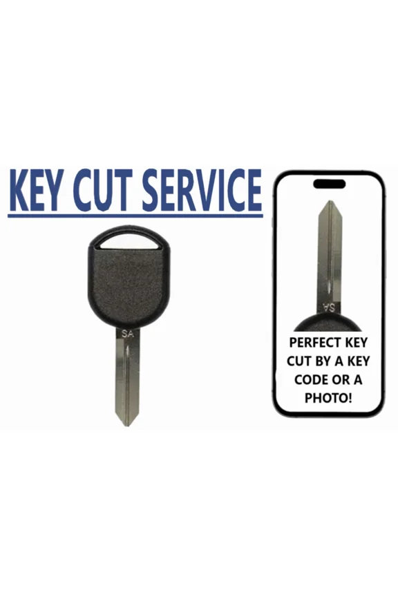 KEY CUT + H92 / H84 Transponder Key 4D63 80 Bit Chip SA for 2002 - 2015 LINCOLN