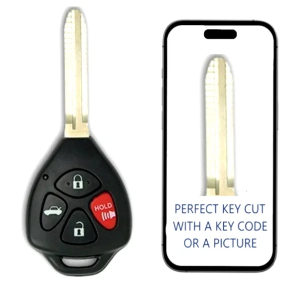 KEY CUT + NEW Remote Key For Toyota Avalon 2011 - 2012 GQ4-29T G CHIP A+++