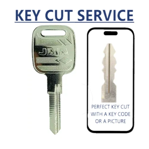 KEY CUT SERVICE + Audi PA8 / 73VB / X88 Mechanical Key - BIG HEAD (JMA AU-1)