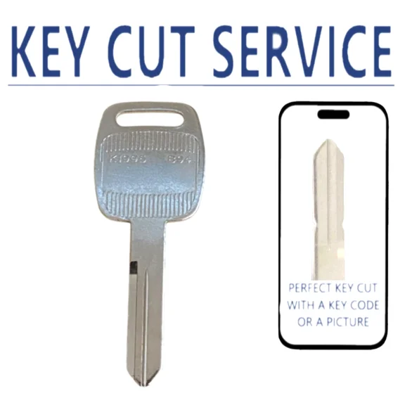 KEY CUT SERVICE + K1995 / B94 Kenworth & Peterbilt Truck Key Blank