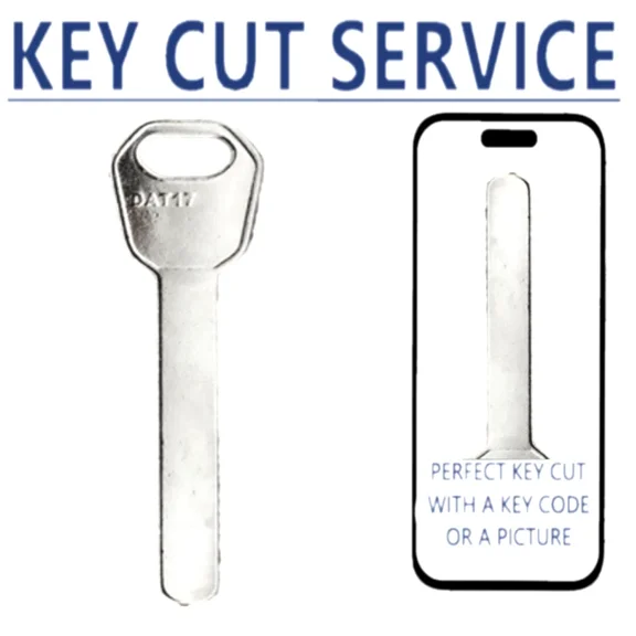 KEY CUT SERVICE + Subaru DAT17 High Security Test Key Blade
