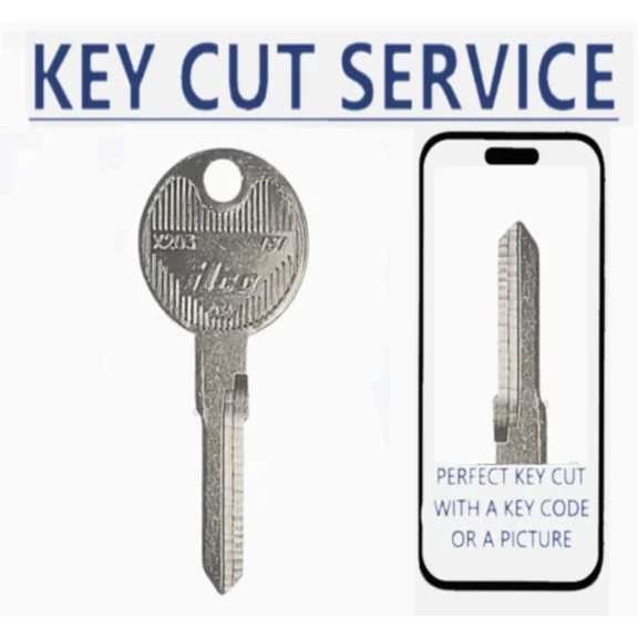 KEY CUT SERVICE + V37 / X203 Volkswagen / Audi / Porsche Metal Key