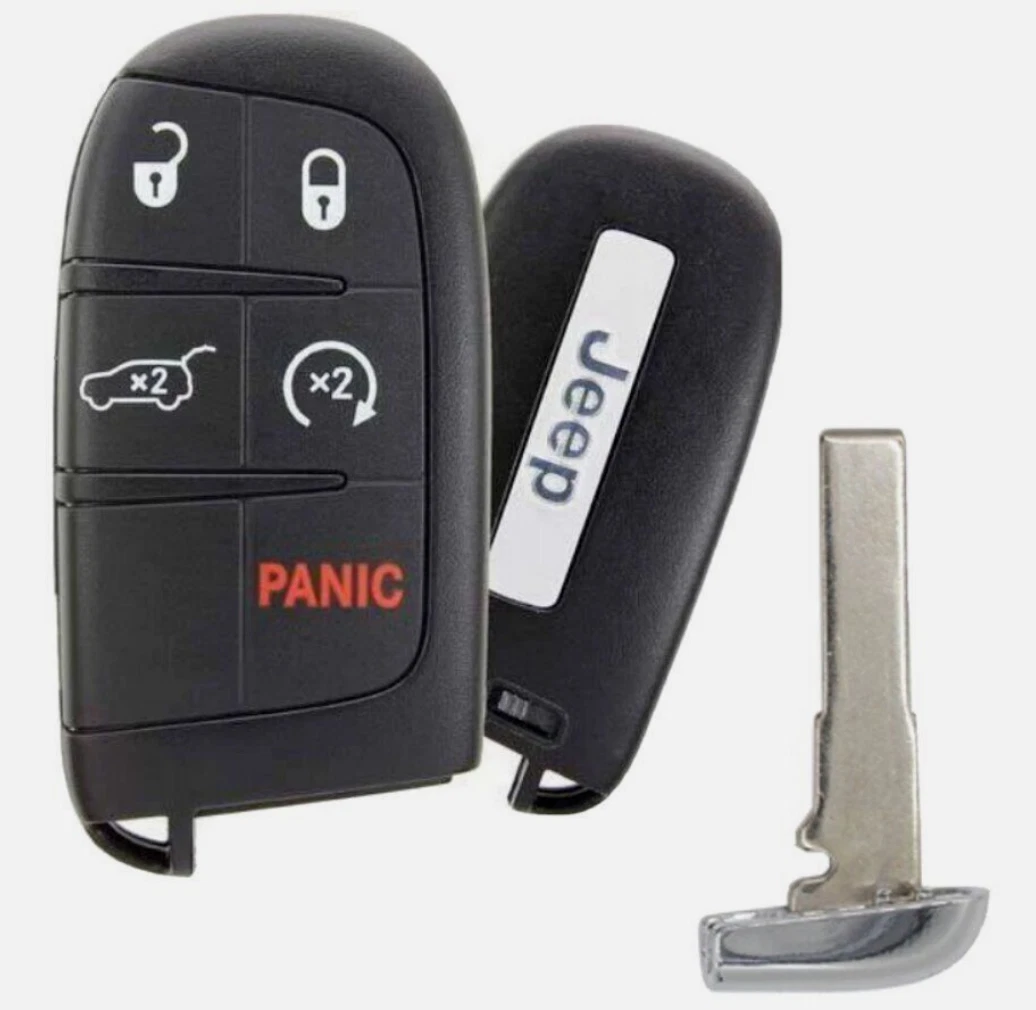 2008-2010 JEEP GRAND CHEROKEE COMMANDER 5B FOBIK STYLE KEYLESS REMOTE FOB IYZ-C01C