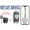 thumbnail image 1 of KEY CUT + UPGRATED GMC 2014-2019 B119 Transponder key + Remote Fob M3N-32337100, 1 of 10