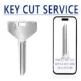 thumbnail image 1 of KEY CUT + Y155 / P1793 Chrysler / Dodge / JEEP Metal Key Blank ( JMA-CHR-10E ), 1 of 8