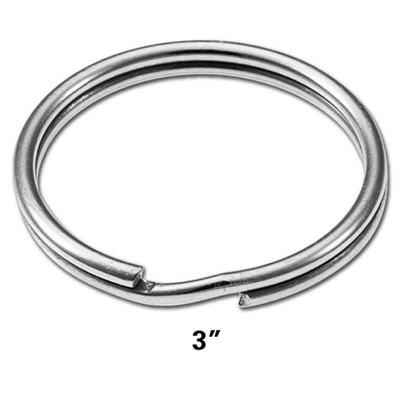 KEY RING SPLIT 3IN 25/BOX