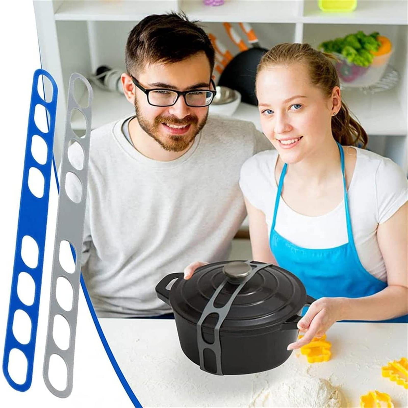 KEYBANG LidLatch, Crock Pot Lid Strap, Reusable Universal Lid