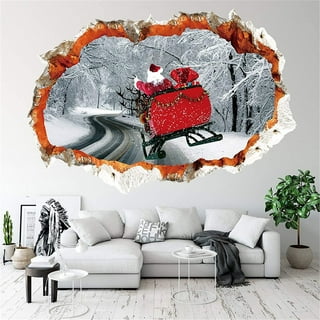 KEYBANG Window Decals Stickers in Wall Decals Stickers Red
