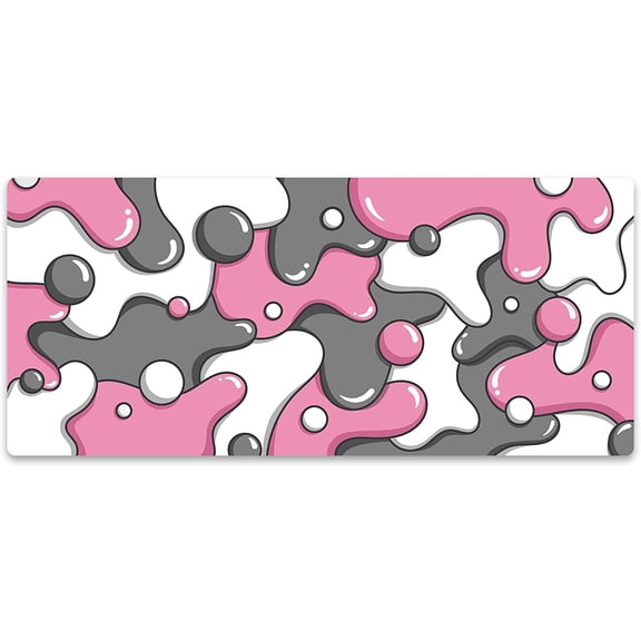 KEYBOARDS XXL Extended Gaming Mouse Pad - Artisan Design Thick Gaming Desk Mat - Large Mouse Pad for Desk (Quartz )