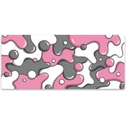 KEYBOARDS XXL Extended Gaming Mouse Pad - Artisan Design Thick Gaming Desk Mat - Large Mouse Pad for Desk Quartz