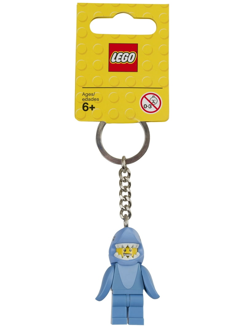 Authentic LEGO Shark Suit Guy Keychain 853666 - Dive into