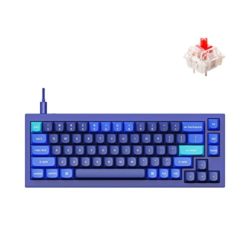 KEYCHRON Q2 WIRED MECHANICAL KEYBOARD QMK/VIA MAC WINDOWS - BLUE