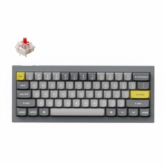 KEYCHRON Q4 WIRED CUSTOM MECHANICAL KEYBOARD 60% LAYOUT QMK/VIA PROGRAMMABLE
