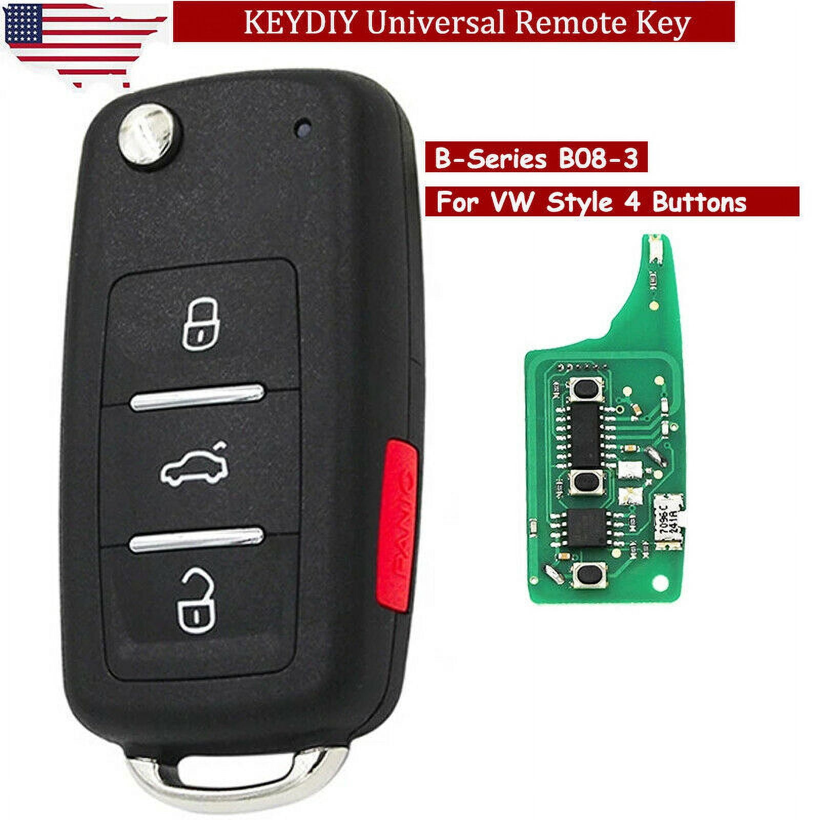 KEYDIY B Series B08-4 Universal KD Remote Control 4 Button for