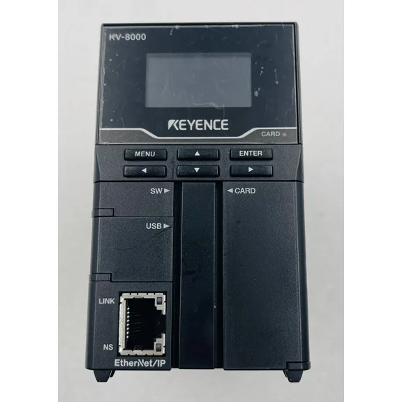 KEYENCE KV-8000 Programmable Controller PLC CPU Unit Module VIP DHL