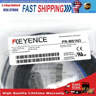 KEYENCE PZ-V33P Fiber Optic Sensor - Replacement Industrial Sensor For Automation Systems