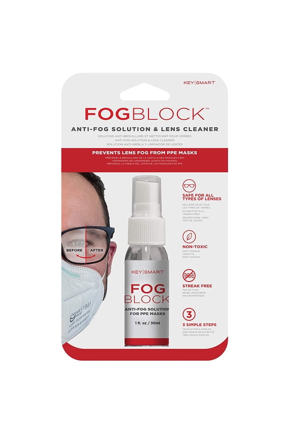FogBlock Anti-Fog Spray for Glasses