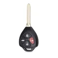 thumbnail image 1 of KEYYOU 2/3/4 BTN Remote Key Keyless Entry Case Shell for Toyota Camry Corolla Prado RAV4 Vios Hilux Yaris Car Key Fob Case, 1 of 7