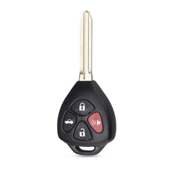 KEYYOU 2/3/4 BTN Remote Key Keyless Entry Case Shell for Toyota Camry Corolla Prado RAV4 Vios Hilux Yaris Car Key Fob Case