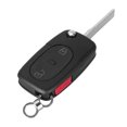thumbnail image 1 of KEYYOU 3 Button Remote Key Fob Case Shell & Blade for Audi A2 A3 A4 A6 A8 TT CR2032 Fob Blank Case Free Shipping, 1 of 7