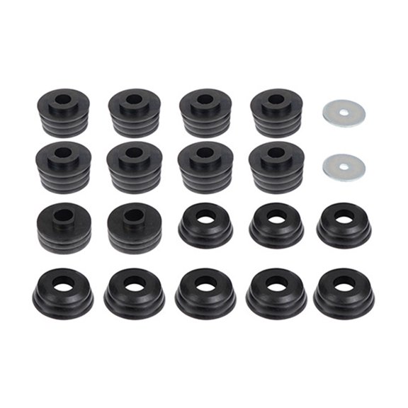 KF04050BK Body Mount Bushing Kit for F350 1999-2008 2WD 4WD Polyurethane Body Mounts Easy Install
