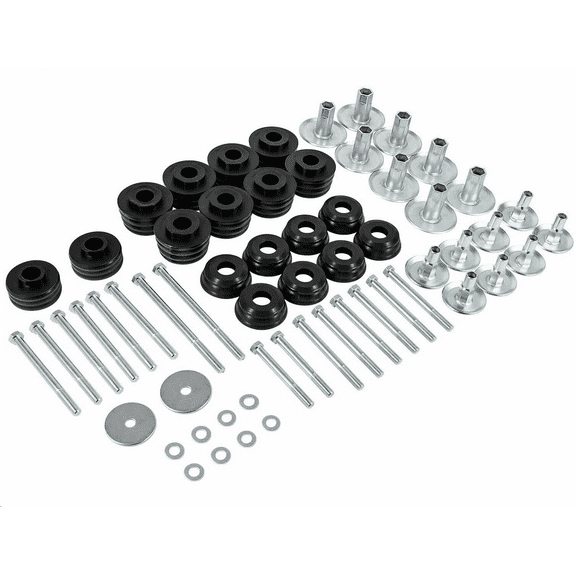 KF04060BK Body Cab Mount Bushing Kit For 2008-2016 Ford F250 F350 Super Duty 2WD 4WD