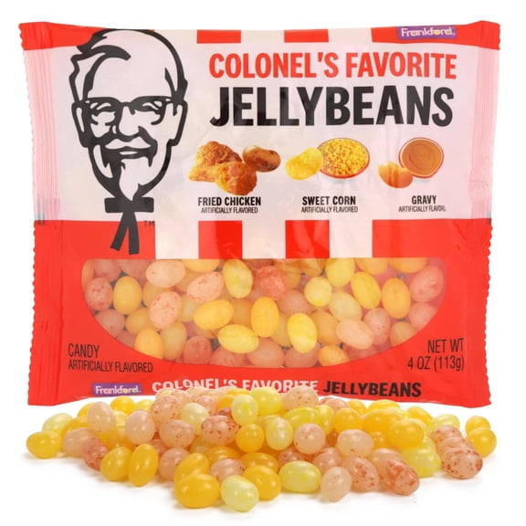KFC Colonel's Favorite Jelly Beans, Funny Easter Candy, 4 Ounces