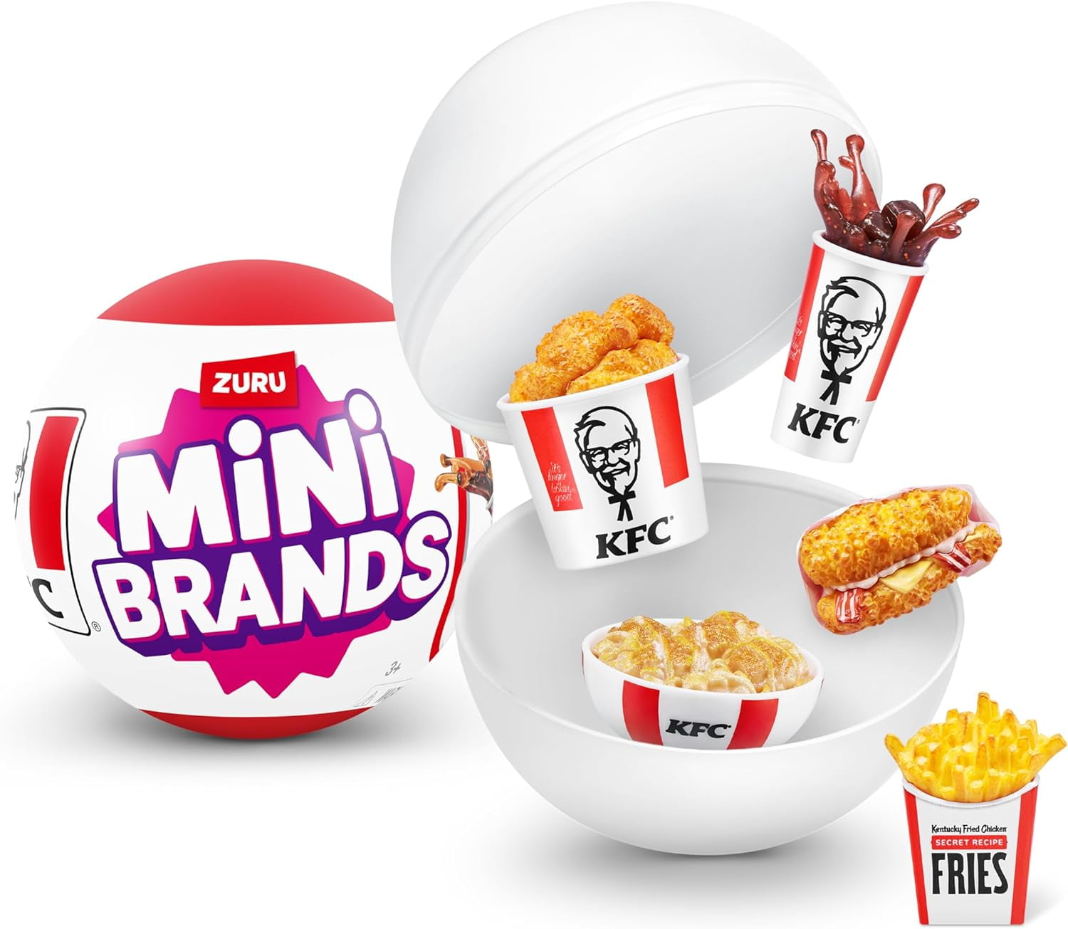 KFC® Series 1 Mystery Capsule by ZURU Real Miniature KFC KFC® Series 1 Mystery Capsule by ZURU Real Miniature KFC