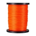 thumbnail image 1 of KFFKFF 0.095 in 1280 ft String Trimmer Line, Orange Durable Weed Eater String, High-Quality Nylon Universal Replacement Spool with Twisted Design, Ideal for Professional and Home Use, 1 of 9