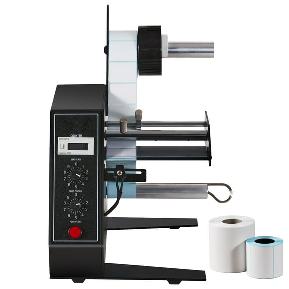 KFFKFF 0.6"-4.9" W Automatic Label Dispenser Stripper Sticker Separating Machine