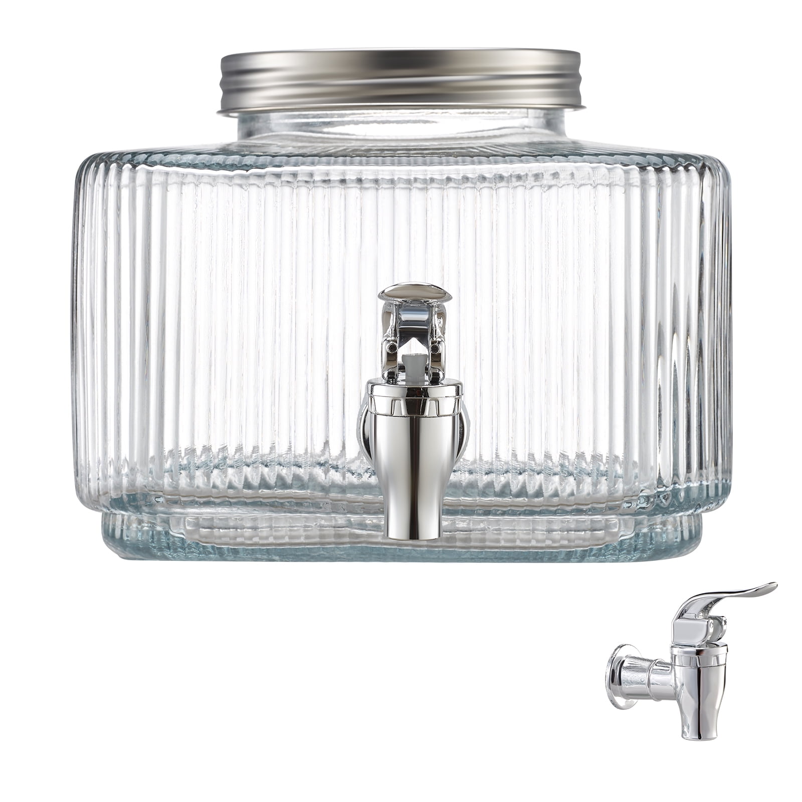 Glass Water Dispensers for Home and Events with Stylish Designs