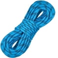 thumbnail image 1 of KFFKFF 10.5 mm Stationary Ascend Rope, 19.5M(64ft) Exterior Boulder Ascend Cord 25KN Tension Limit, Synthetic Cordage with Metallic Clasp for Evacuation, Descending, Fire Assistance, Azure, 1 of 9