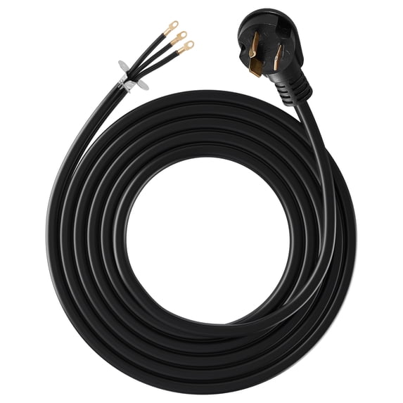 KFFKFF 10 ft Dryer Power Cord, 3-Prong NEMA 10-30P Appliance Cable with ...