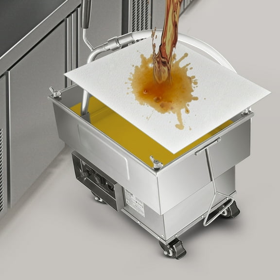 KFFKFF 100 Sheets/Pack Fryer Filter Paper, 19.3" x 16.1" Replacement Deep Fryer Filter Sheet