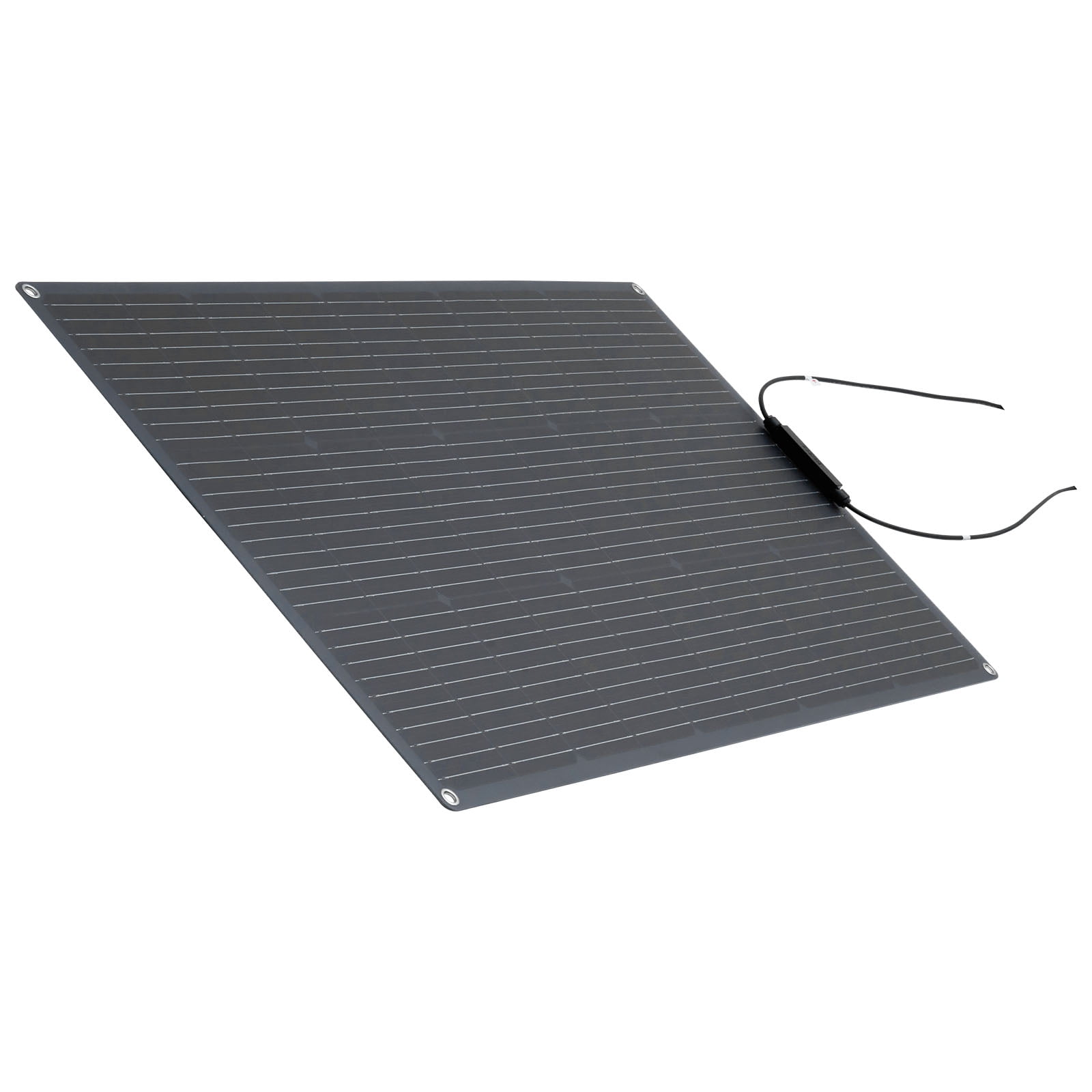 KFFKFF 100W Flexible Solar Panel, Semi-Flexible Bendable Monocrystalline Panel, 23% Efficiency Off-Grid Charger with MC4 Output, IP67 Waterproof for Marine, RV, Car, and Curved Surfaces