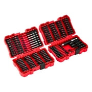 KFFKFF 101-Piece Screwdriver Bit Set with Magnetic Phillips, Pozidriv, Slotted, Square, Torx, Hex Bits, Hex Nut Sockets, Extension Rod, Durable S2 Alloy Steel, 