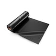 thumbnail image 1 of KFFKFF 10Mil Plastic Film, 5 x 100 ft Basement Moisture Shield, Versatile Building Thick Plastic Sheeting, Garden Polyethylene Film Roll, Plastic Covering for Agricultural, Black, 1 of 9