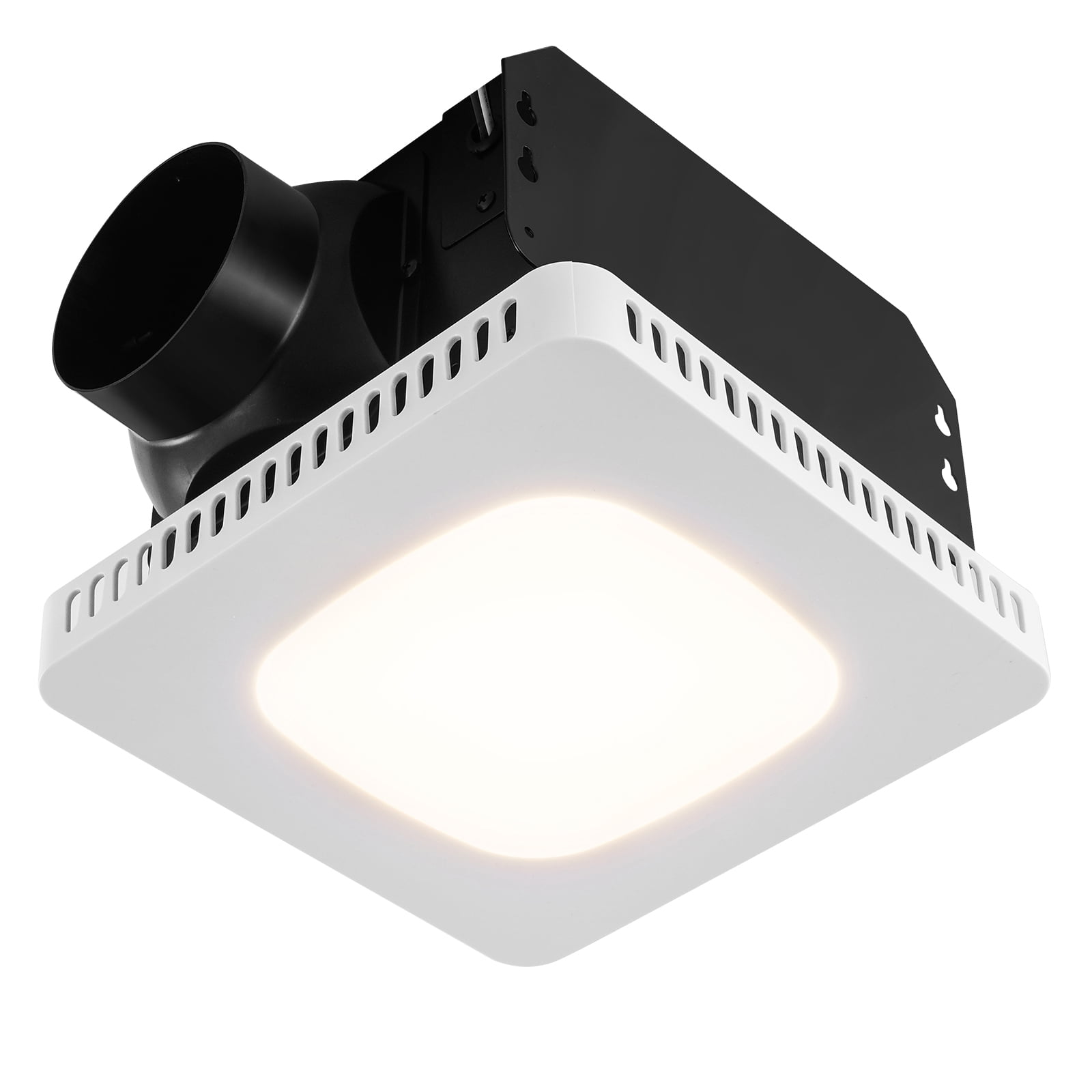 KFFKFF 110 CFM Bathroom Exhaust Fan 1.5sones Bath Fan Low Noise with Light
