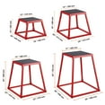 thumbnail image 1 of KFFKFF 12/18/24/30 Inch Plyometric Jump Box Step Cross Fitness Exercise Plyo Box, 1 of 8