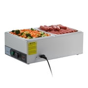 2x Bain Marie Tablett Edelstahl Old Style 1/2 – Für Catering, Kneipe & Militärküche (gebraucht)