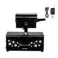 thumbnail image 1 of KFFKFF 1200W Snow Machine Oscillating Snowflake Effect Machine for Holiday Events & Weddings SPCC Cold‑Rolled Steel 15.75"×10.24"×14.96" Black, 1 of 9