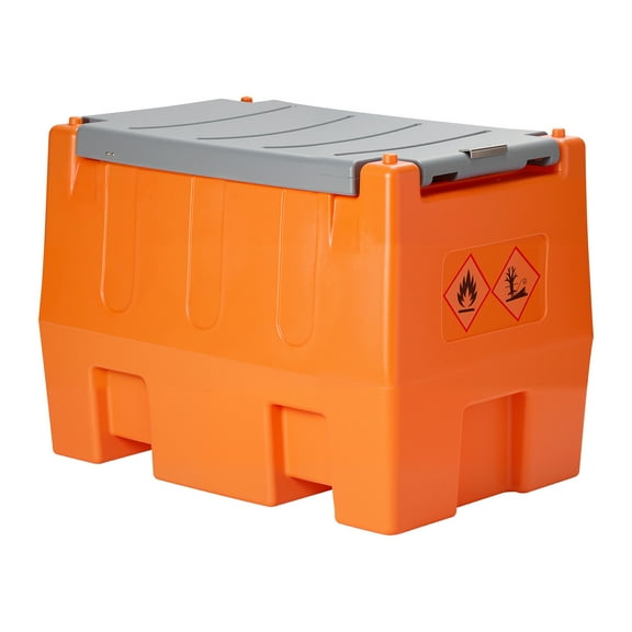 KFFKFF 12V DEF Pump Set, 8.5 GPM, Self-Starting Diaphragm Irrigation Electric Water Pump, Includes 58 Gallon Tank, Auto Nozzle, 13.12 ft Hose, 26.25 ft Lift, Suitable for Diesel Exhaust Fluid Urea