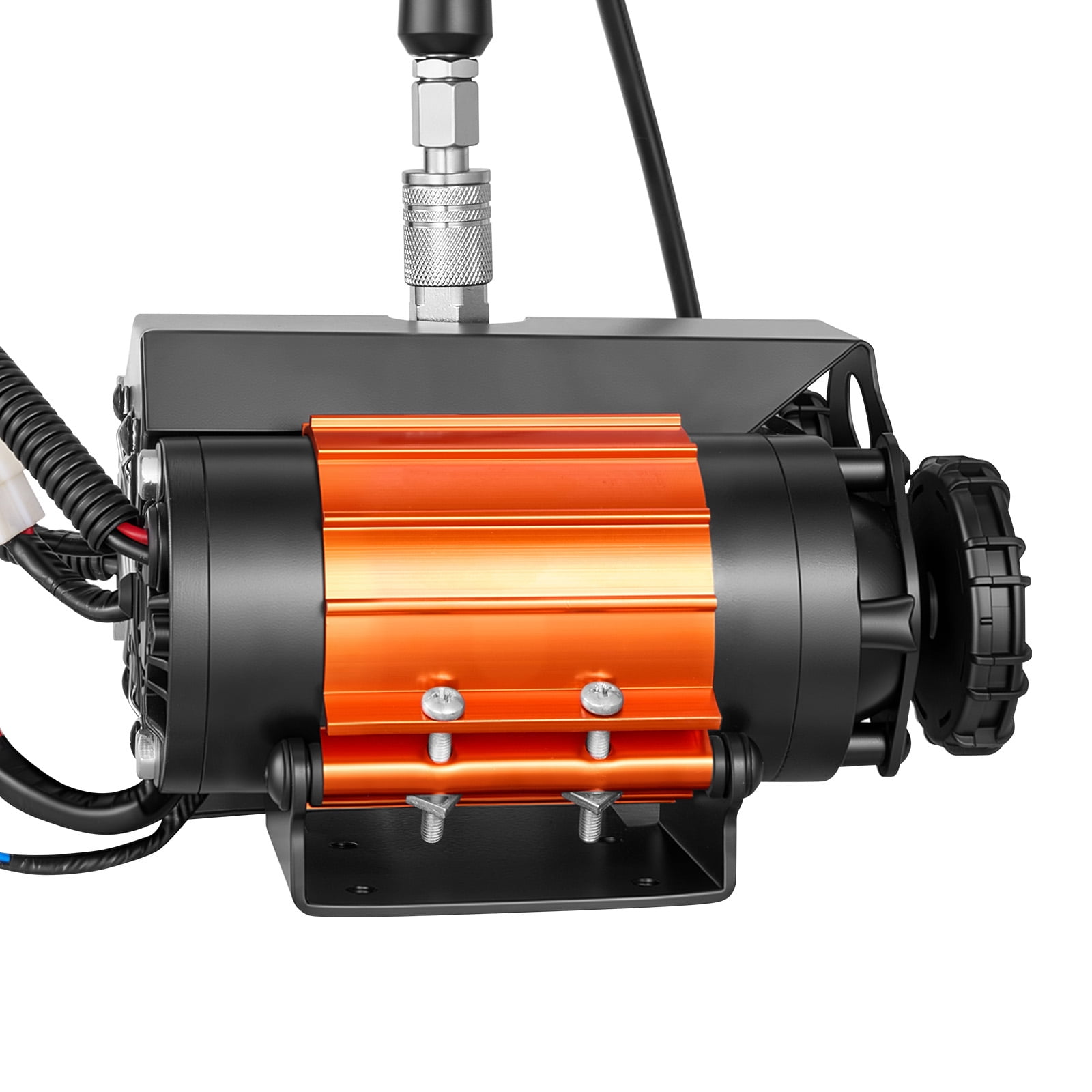 KFFKFF 12V Dual-Cylinder Air Compressor, 1HP 4.73 SCFM Portable Tire Inflator, Max 150PSI Heavy-Duty Air Pump with Differential Lock Harness for Trucks, SUVs, and Off-Road Vehicles